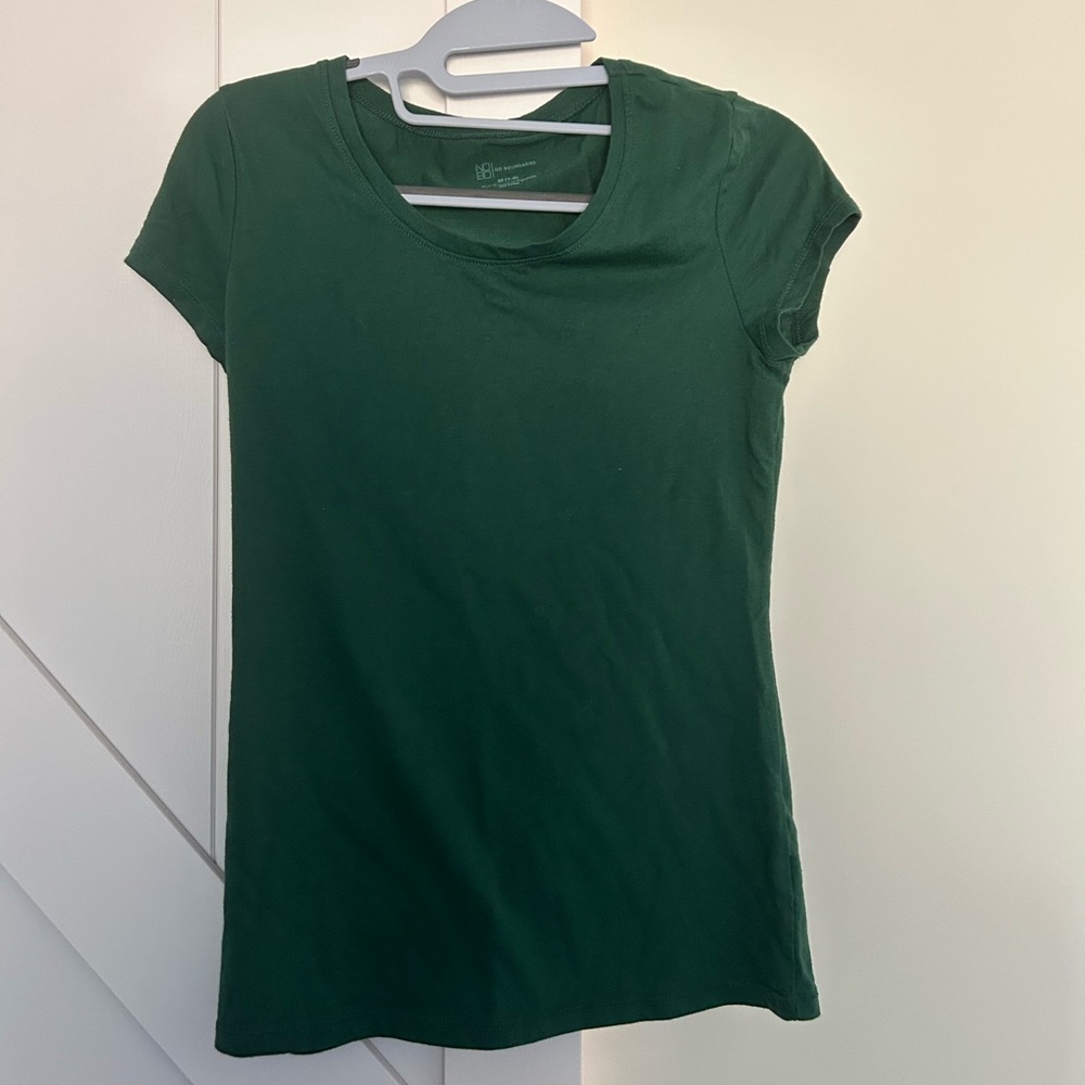 No Boundaries Forest Green Short Sleeve Tee